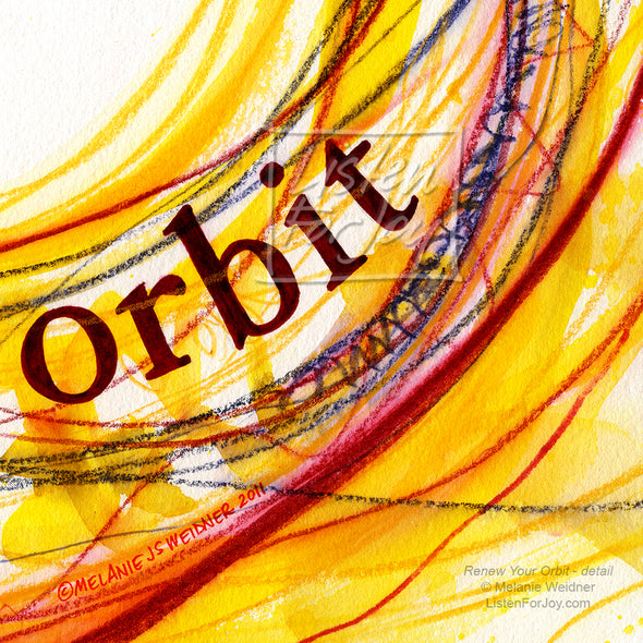 Original Art - Renew Your Orbit