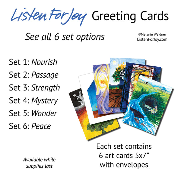 2023 Greeting Cards - Set 1: Nourish