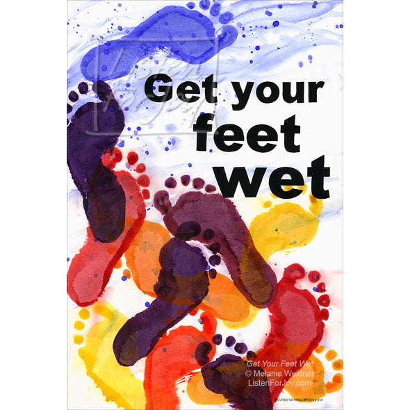 Original Art - Get Your Feet Wet